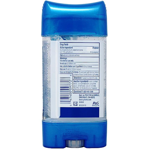ג'ילט Clear Shield דאודורנט אנטי פרספירנט Cool Wave קול ווייב 107 גרם - מבית Gillette ג'ילט Clear Shield דאודורנט אנטי פרספירנט Cool Wave קול ווייב 107 גרם - מבית Gillette