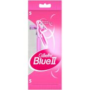 ג'ילט בלו 2 פלוס סכיני גילוח חד פעמיים לאשה 5 יחידות - מבית Gillette