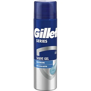 ג'ילט ג'ל גילוח לחות עם חמאת קקאו 200 מ"ל - מבית Gillette
