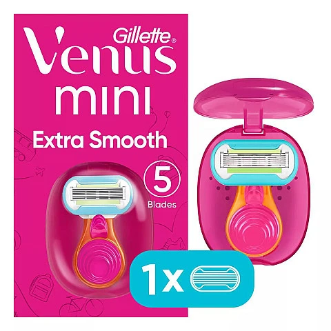 ג'ילט ונוס סכין גילוח סנאפ Extra Smooth ידית + 1 סכין - מבית Gillette ג'ילט ונוס סכין גילוח סנאפ Extra Smooth ידית + 1 סכין - מבית Gillette