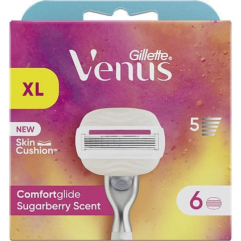 ג'ילט ונוס סכיני גילוח פסטיבל 6 סכנים - מבית Gillette ג'ילט ונוס סכיני גילוח פסטיבל 6 סכנים - מבית Gillette