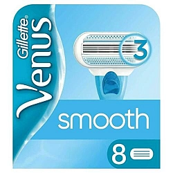 ג'ילט ונוס סמוט סכיני גילוח לנשים רב פעמי 8 סכנים - מבית Gillette