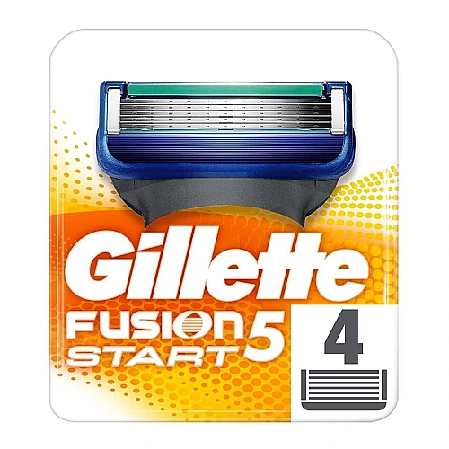 ג'ילט פיוז'ן 5 סטארט סכיני גילוח רב פעמי 4 סכינים - מבית Gillette