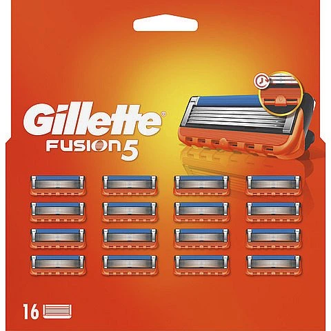 ג'ילט פיוז'ן 5 סכיני גילוח 16 סכינים - מבית Gillette ג'ילט פיוז'ן 5 סכיני גילוח 16 סכינים - מבית Gillette