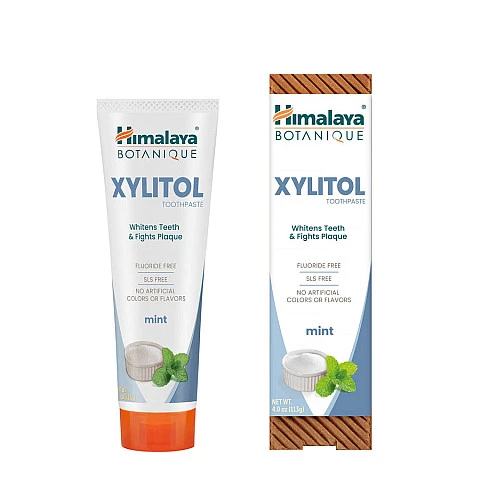 הימלאיה בוטניק משחת שיניים Xylitol בטעם מנטה 113 גרם - מבית Himalaya הימלאיה בוטניק משחת שיניים Xylitol בטעם מנטה 113 גרם - מבית Himalaya