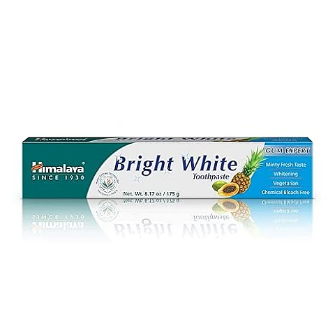 הימלאיה משחת שיניים Bright White בטעם אננס ופפאיה 175 גרם - מבית Himalaya הימלאיה משחת שיניים Bright White בטעם אננס ופפאיה 175 גרם - מבית Himalaya