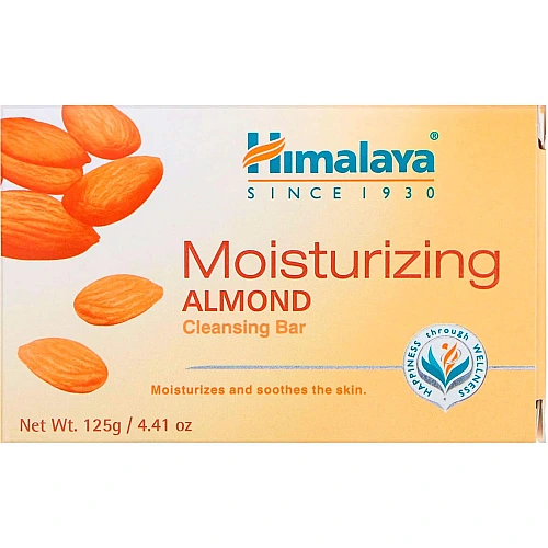 הימלאיה סבון מוצק שקדים וורד לעור יבש 125 גרם - מבית Himalay