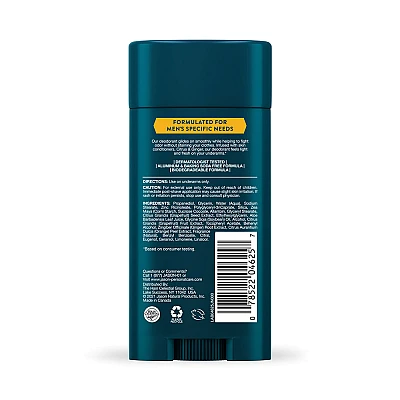 ג'ייסון דאודורנט לגברים הדרים וג'ינג'ר ללא אלומיניום 71 גרם - מבית JASON