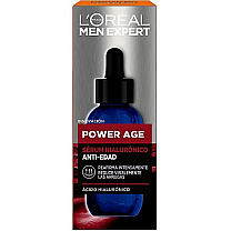 לוריאל מן אקספרט Power Age סרום הואלורוני אנטי אייג'ינג נגד קמטים לגבר 30 מ"ל - מבית L'OREAL