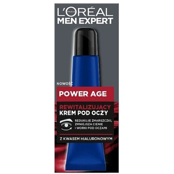 לוריאל מן אקספרט Power Age קרם עיניים אנטי אייג'ינג נגד קמטים לגבר מבית L'OREAL בנפח 15 מ