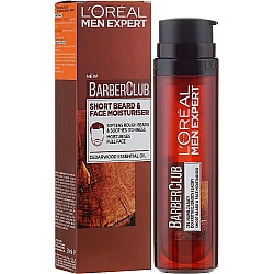 לוריאל מן אקספרט ברבר קלאב קרם לחות לזקן קצר ולפנים 50 מ"ל - מבית L'OREAL