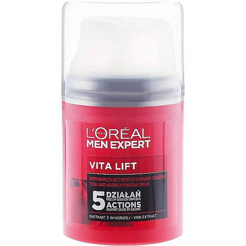 לוריאל מן אקספרט ויטליפט קרם לחות אנטי אייג'ינג 50 מ"ל - מבית L'OREAL