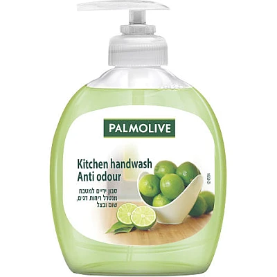 פלמוליב סבון ידיים למטבח מנטרל ריחות 300 מ"ל - מבית Palmolive