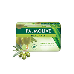 פלמוליב סבון מוצק מועשר בתמציות אלוורה וזיתים 4 יחידות - מבית Palmolive