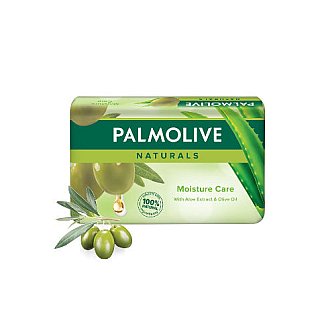פלמוליב סבון מוצק מועשר בתמציות אלוורה וזיתים 4 יחידות - מבית Palmolive