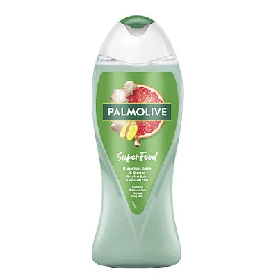 פלמוליב סופר פוד ג'ל רחצה תמציות אשכולית וג'ינגר 500 מ"ל - מבית Palmolive