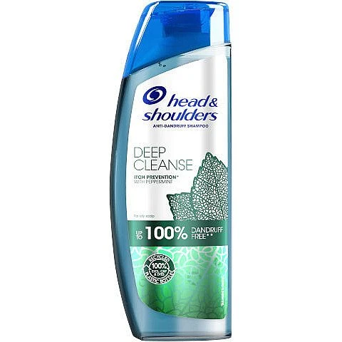הד אנד שולדרס DEEP CLEANSE שמפו למניעת קשקשים ניקוי עמוק עם מנטה 400 מ"ל - מבית Head & Shoulders הד אנד שולדרס DEEP CLEANSE שמפו למניעת קשקשים ניקוי עמוק עם מנטה 400 מ"ל - מבית Head & Shoulders