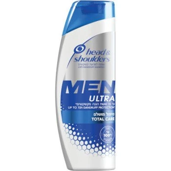 הד אנד שולדרס MEN ULTRA שמפו ומרכך 2ב-1 - 540 מ"ל - מבית Head & Shoulders