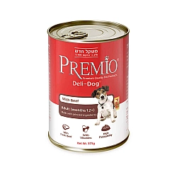 פרמיו דלידוג בקר 375 גרם - מבית PREMIO
