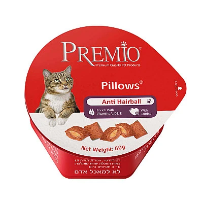 פרמיו כריות אנטי היירבול 60 גרם - מבית PREMIO