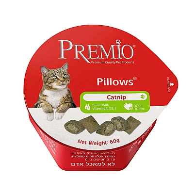 פרמיו כריות קטניפ 60 גרם - מבית PREMIO