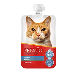 פרמיו מחית בשר עוף לחתול בוגר 90 גרם - מבית PREMIO