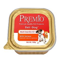 פרמיו מעדן פטה סניור סלמון לכלב 150 גרם - מבית PREMIO