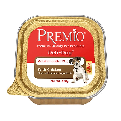פרמיו פטה עוף לכלב 150 גרם - מבית PREMIO