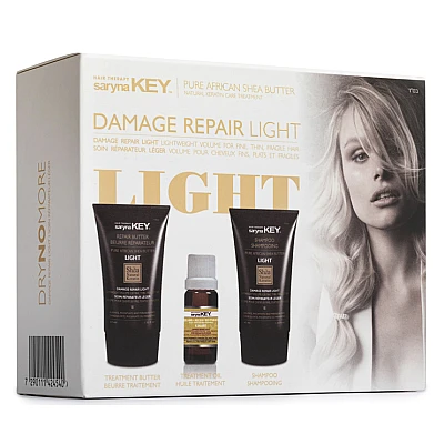 סרינה קיי DAMAGE REPAIR LIGHT מארז נסיעות לשיער דק ויבש - מבית Saryna Key
