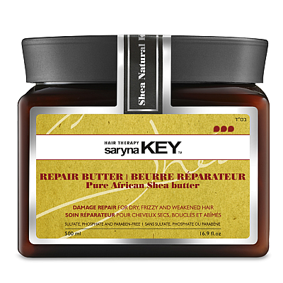 סרינה קיי Damage Repair מסכת חמאת שיאה לשיער עבה ויבש 500 מ"ל - מבית Saryna Key