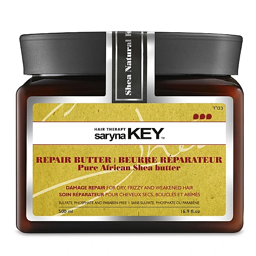 סרינה קיי Damage Repair מסכת חמאת שיאה לשיער עבה ויבש 500 מ"ל - מבית Saryna Key