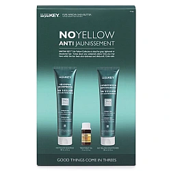 סרינה קיי NO YELLOW מארז סילבר שמפו + מרכך + שמן לשיער מובהר - מבית Saryna Key