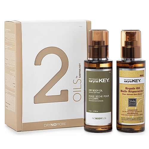 סרינה קיי מארז סרום שמן לשיער ושמן יבש לעור גוף - מבית Saryna Key