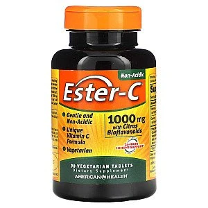 אסטר סי ויטמין C לא חומצי 1000 מ"ג 90 טבליות - מבית Ester-C