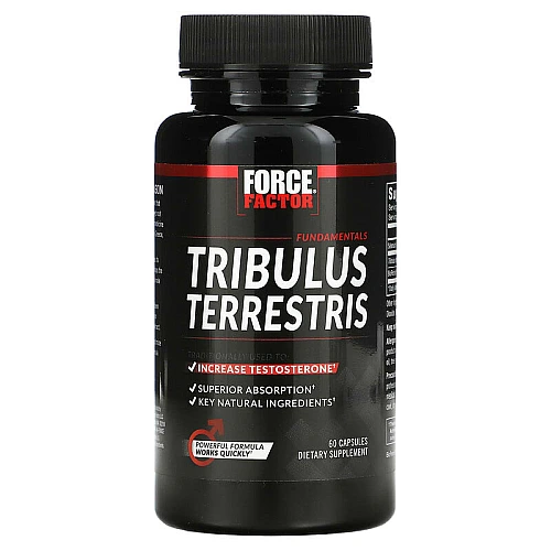 קוטב מצוי Tribulus Terrestris מאיץ טסטוסטרון 60 כמוסות - מבית Force Factor