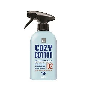 סנו מקסימה מבשם בגדים ואריגים בניחוח Cozy Cotton קרייזי כותנה 500 מ"ל