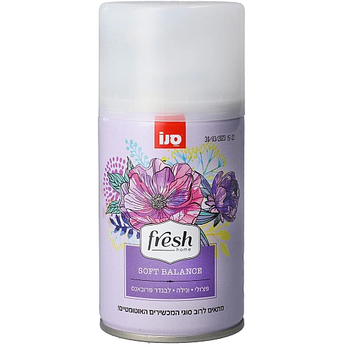 סנו פרש מיכל מילוי למכשיר בישום אוטומטי סופט באלנאס 250 מ"ל