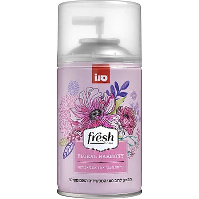 סנו פרש מיכל מילוי למכשיר בישום אוטומטי פלורל הרמוני 250 מ"ל