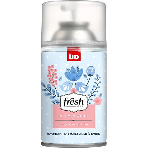 סנו פרש מיכל מילוי למכשיר בניחוח בייבי פאודר 250 מ"ל