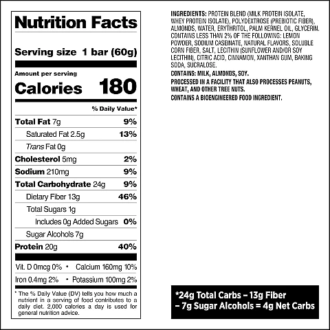 חטיף חלבון בטעם עוגת לימון 4 חטיפים - מבית Quest Nutrition חטיף חלבון בטעם עוגת לימון 4 חטיפים - מבית Quest Nutrition