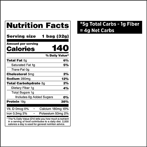 צ'יפס חלבון בסגנון טורטייה בטעם חריף ומתובל 8 שקיות - מבית Quest Nutrition