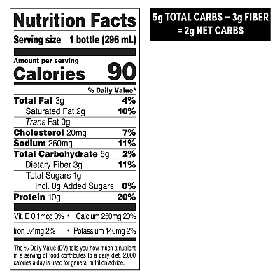 קפה קר שייק עם חלבון מוקה לאטה 4 בקבוקים - מבית Quest Nutrition