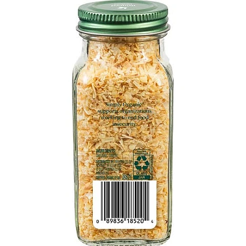 בצל קצוץ מיובש אורגני 63 גרם - Simply Organic בצל קצוץ מיובש אורגני 63 גרם - Simply Organic