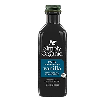 וניל מדגסקר תמצית אורגני ללא אלכוהול 118 מ"ל - Simply Organic