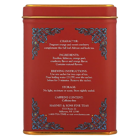 תה אפריקני סתיו בפחית 40 גרם 20 שקיות - מבית Harney & Sons תה אפריקני סתיו בפחית 40 גרם 20 שקיות - מבית Harney & Sons