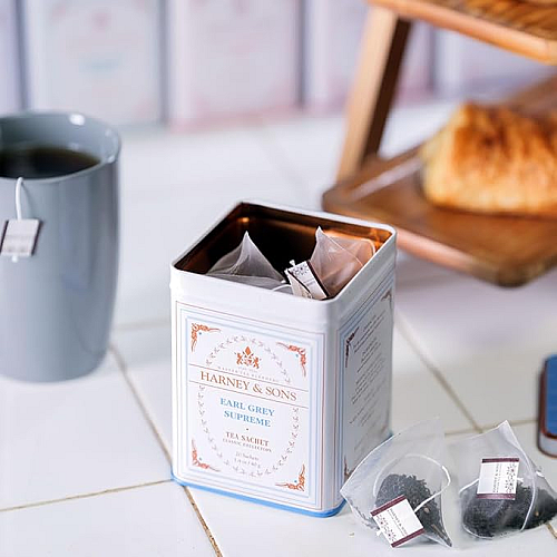 תה ארל גריי משובח 40 גרם 20 שקיות - מבית Harney & Sons
