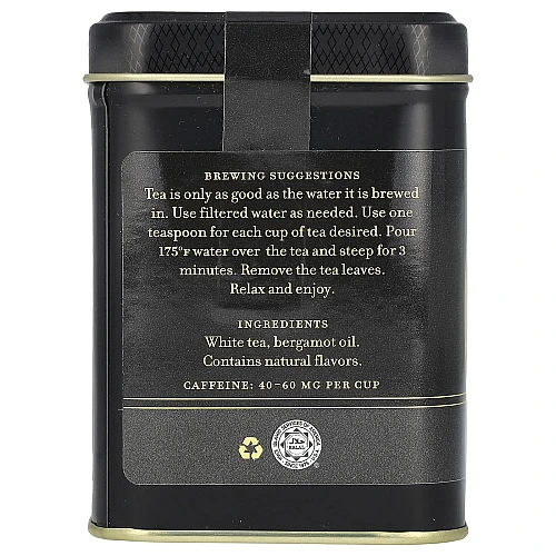 תה עלים לבן ארל גריי לחורף 56 גרם - מבית Harney & Sons