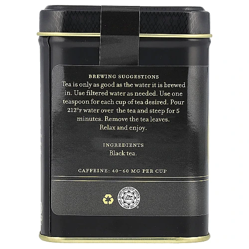 תה עלים שחור אינגליש ברקפסט בפחית 112 גרם - מבית Harney & Sons