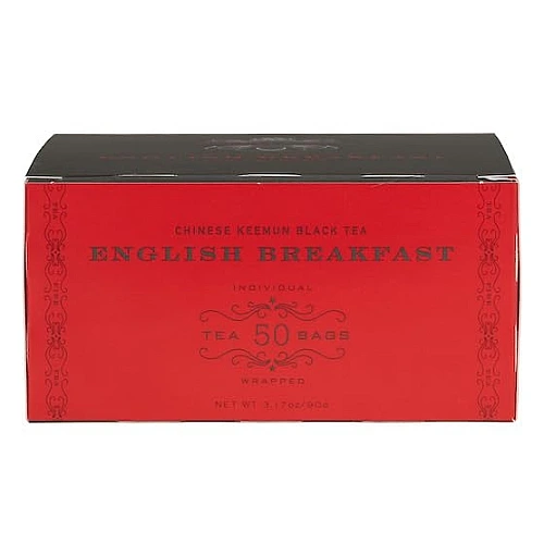 תה שחור סיני קימון ארוחת בוקר אנגלית 50 שקיקי 90 גרם  - מבית Harney & Sons