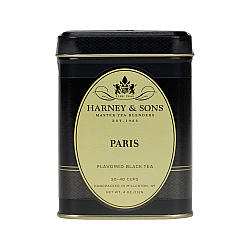תה שחור עלים פריז בפחית 112 גרם - מבית Harney & Sons